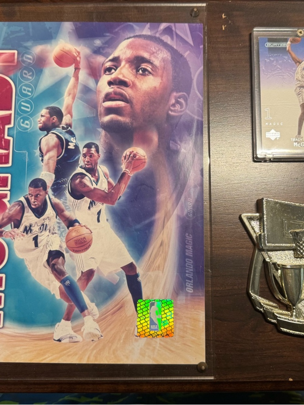 NBA Orlando Magic Basketball Poster Tracey mcgrady plaque